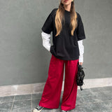 T-shirt Manica Camicia