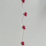 Cavigliera Cherry Perline